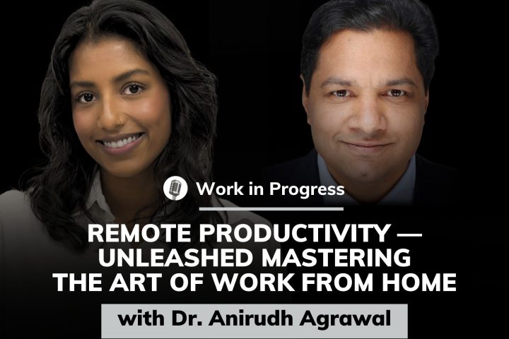 Work in Progress - Dr. Anirudh Agrawal